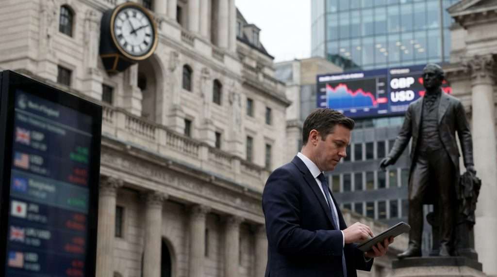 Libra britânica desfalece frente ao iene fraco em meio à crise política no Reino Unido