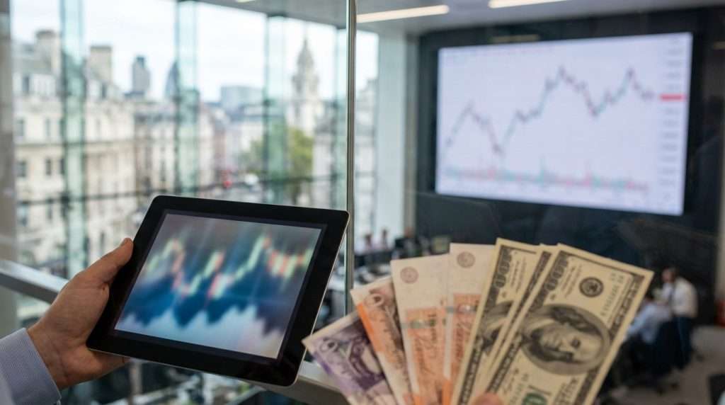 Libra britânica desaba com inflação do Reino Unido esfriando mais rápido que o esperado