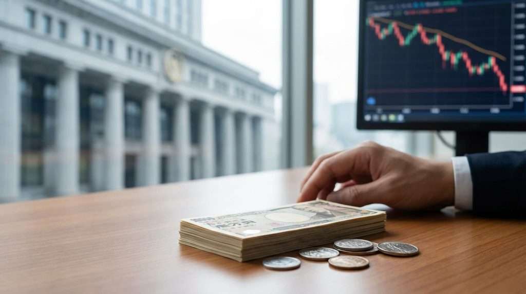 Iene japonês mantém tendência de queda frente ao dólar com foco em 159,95, aponta UOB