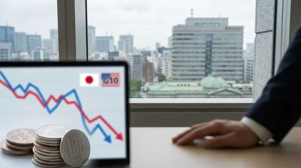 Iene aguarda CPI de Tóquio para salvar o Banco do Japão