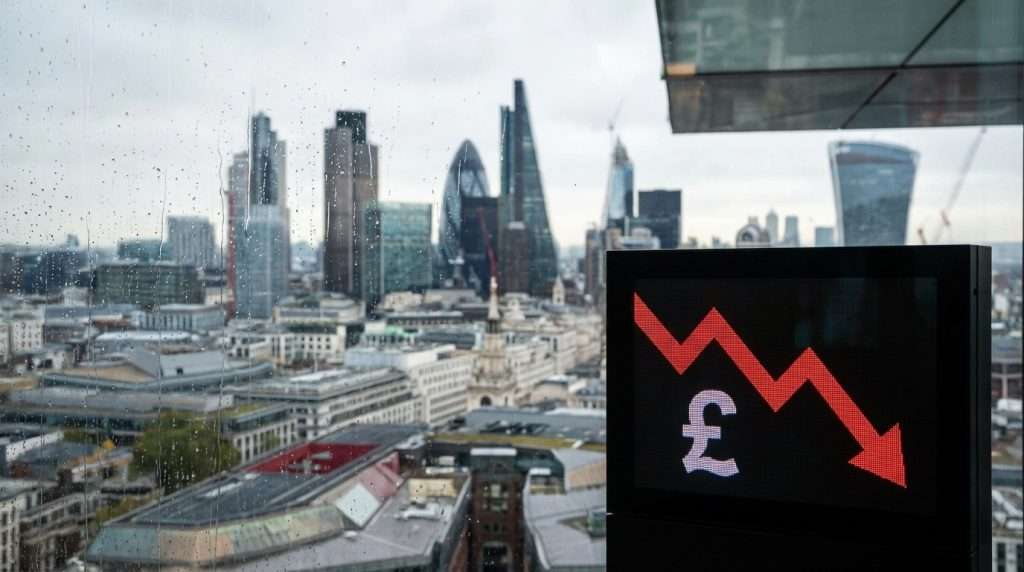 Libra Esterlina cai após inflação do Reino Unido cair para 3,2%