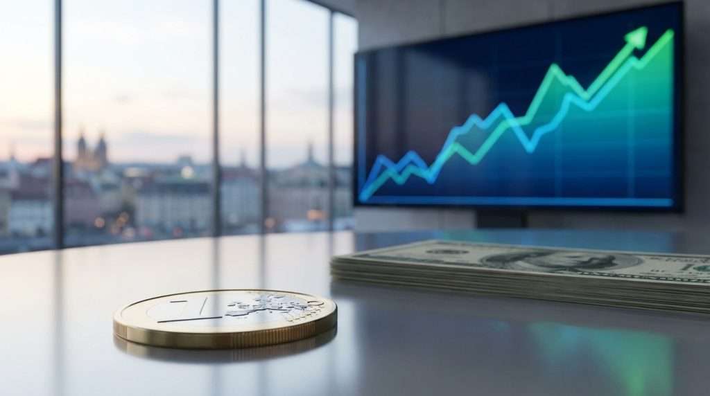 Euro sobe enquanto traders aguardam acordo EUA-Irão, dólar recua