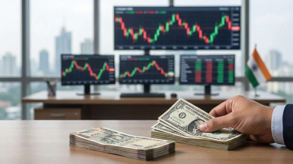 USD/INR abre em baixa: inflação dos EUA desacelera