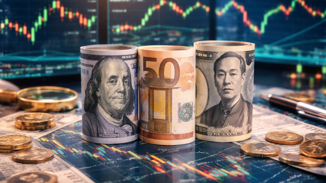 Perspectivas para o mercado Forex em 2026: dólar mais fraco, euro em alta e o fiscal como “vilão silencioso”